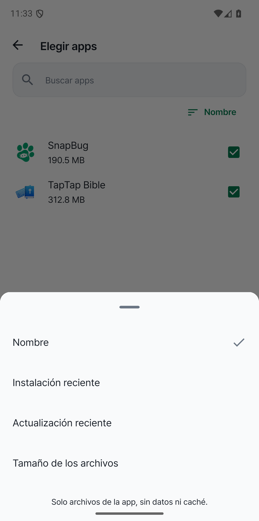Encuentra tus apps más rápido